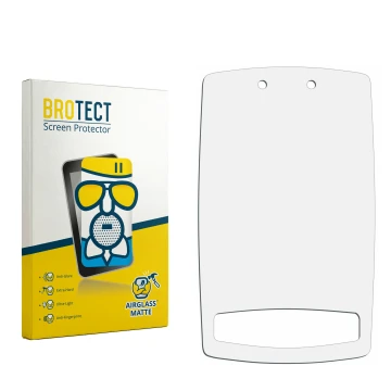Face avant d’un emballage produit avec le logo de la marque BROTECT. À côté se trouve la protection d’écran correspondante.