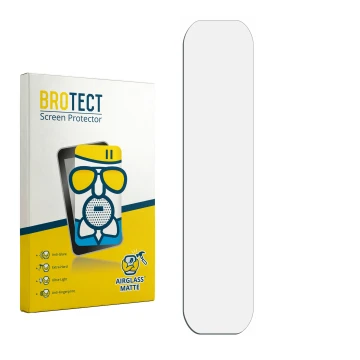 Face avant d’un emballage produit avec le logo de la marque BROTECT. À côté se trouve la protection d’écran correspondante.