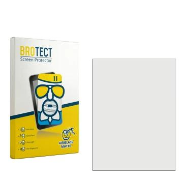 Face avant d’un emballage produit avec le logo de la marque BROTECT. À côté se trouve la protection d’écran correspondante.