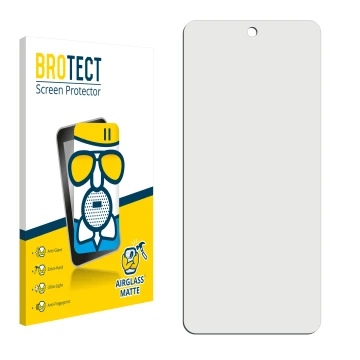 Face avant d’un emballage produit avec le logo de la marque BROTECT. À côté se trouve la protection d’écran correspondante.