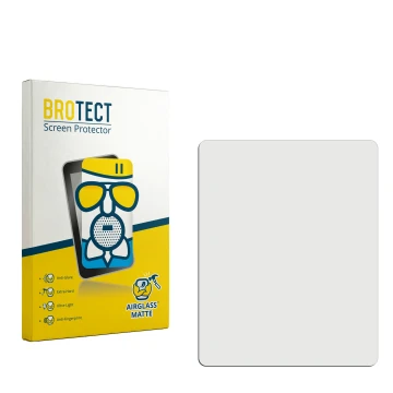 Face avant d’un emballage produit avec le logo de la marque BROTECT. À côté se trouve la protection d’écran correspondante.