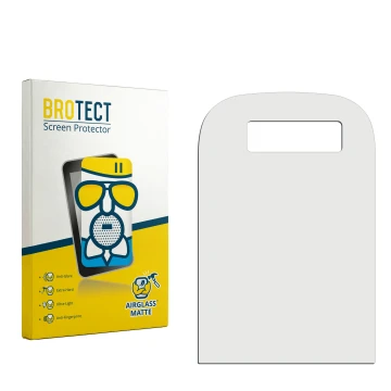 Face avant d’un emballage produit avec le logo de la marque BROTECT. À côté se trouve la protection d’écran correspondante.
