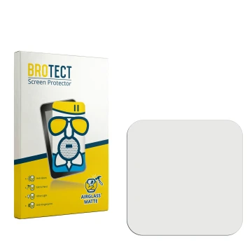 Face avant d’un emballage produit avec le logo de la marque BROTECT. À côté se trouve la protection d’écran correspondante.