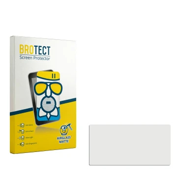 Face avant d’un emballage produit avec le logo de la marque BROTECT. À côté se trouve la protection d’écran correspondante.
