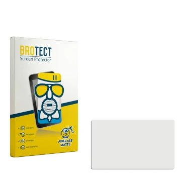 Face avant d’un emballage produit avec le logo de la marque BROTECT. À côté se trouve la protection d’écran correspondante.