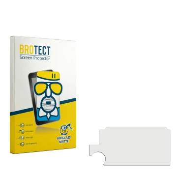 Face avant d’un emballage produit avec le logo de la marque BROTECT. À côté se trouve la protection d’écran correspondante.