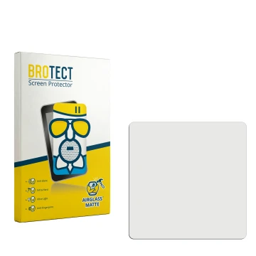 Face avant d’un emballage produit avec le logo de la marque BROTECT. À côté se trouve la protection d’écran correspondante.