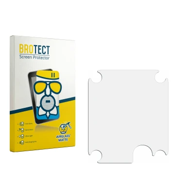 Face avant d’un emballage produit avec le logo de la marque BROTECT. À côté se trouve la protection d’écran correspondante.