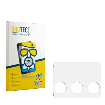 Face avant d’un emballage produit avec le logo de la marque BROTECT. À côté se trouve la protection d’écran correspondante.