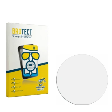 Face avant d’un emballage produit avec le logo de la marque BROTECT. À côté se trouve la protection d’écran correspondante.