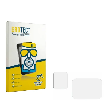 Face avant d’un emballage produit avec le logo de la marque BROTECT. À côté se trouve la protection d’écran correspondante.