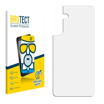 Face avant d’un emballage produit avec le logo de la marque BROTECT. À côté se trouve la protection d’écran correspondante.