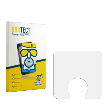 Face avant d’un emballage produit avec le logo de la marque BROTECT. À côté se trouve la protection d’écran correspondante.