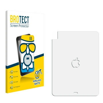 Face avant d’un emballage produit avec le logo de la marque BROTECT. À côté se trouve la protection d’écran correspondante.
