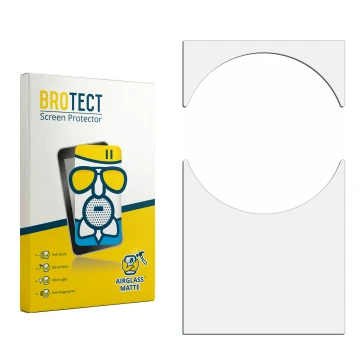 Face avant d’un emballage produit avec le logo de la marque BROTECT. À côté se trouve la protection d’écran correspondante.