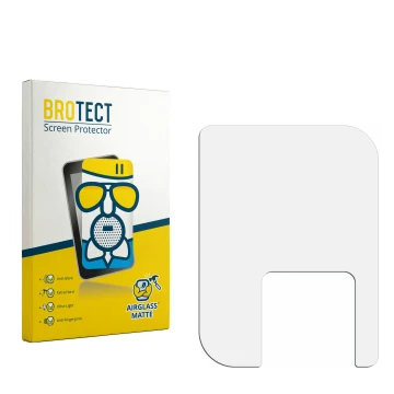 Face avant d’un emballage produit avec le logo de la marque BROTECT. À côté se trouve la protection d’écran correspondante.