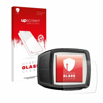 Face avant d’un emballage produit avec le logo de la marque upscreen. À côté, l’appareil Bosch Purion est représenté avec la p