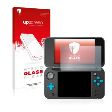 Face avant d’un emballage produit avec le logo de la marque upscreen. À côté, l’appareil Nikon Coolpix W300 est représenté ave