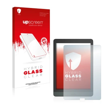 Face avant d’un emballage produit avec le logo de la marque upscreen. À côté, l’appareil Boox Nova 3 est représenté avec la pr