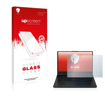 Face avant d’un emballage produit avec le logo de la marque upscreen. À côté, l’appareil Zenec Z-E2055 est représenté avec la 
