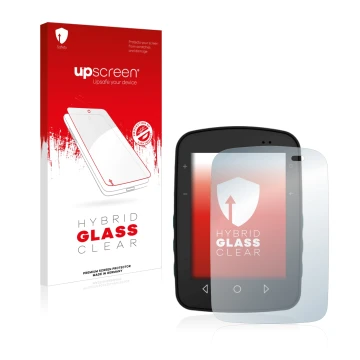 Face avant d’un emballage produit avec le logo de la marque upscreen. À côté, l’appareil TwoNav Terra est représenté avec la p