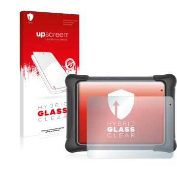 Face avant d’un emballage produit avec le logo de la marque upscreen. À côté, l’appareil Autel MaxiSys Elite II est représenté