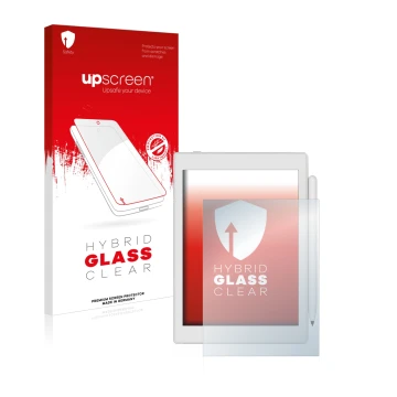 Face avant d’un emballage produit avec le logo de la marque upscreen. À côté, l’appareil Boox Nova Air 2 est représenté avec l