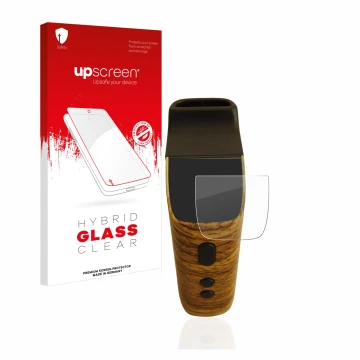 Face avant d’un emballage produit avec le logo de la marque upscreen. À côté, l’appareil Wolkenkraft FENiX Mini Vaporizer est 