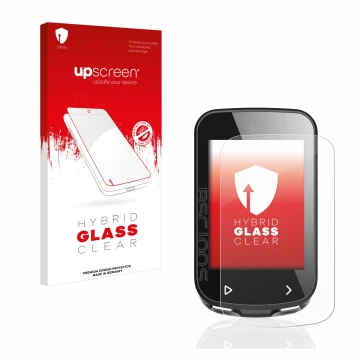 Face avant d’un emballage produit avec le logo de la marque upscreen. À côté, l’appareil iGPSPORT BSC100S est représenté avec 