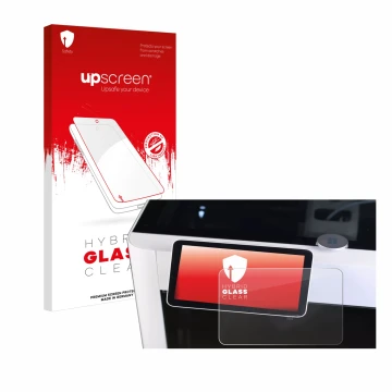 Face avant d’un emballage produit avec le logo de la marque upscreen. À côté, l’appareil Bambu Lab X1-Carbon 3D Printer est re