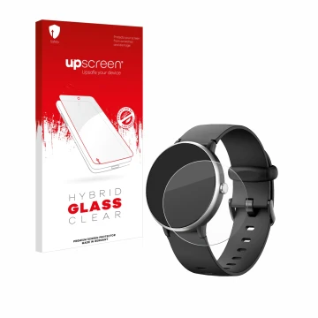 Face avant d’un emballage produit avec le logo de la marque upscreen. À côté, l’appareil DIGEEHOT H39r est représenté avec la 