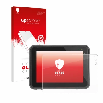 Face avant d’un emballage produit avec le logo de la marque upscreen. À côté, l’appareil Texa Axone Nemo 2 est représenté avec