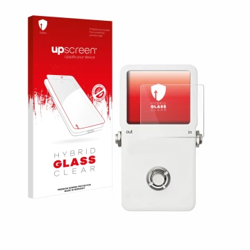 Face avant d’un emballage produit avec le logo de la marque upscreen. À côté, l’appareil TC Electronic POLYTUNE est représenté