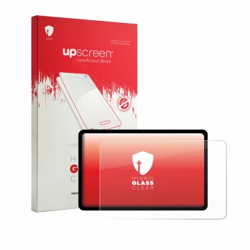 Face avant d’un emballage produit avec le logo de la marque upscreen. À côté, l’appareil Peaq PET 10980-F628E est représenté a