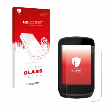 Face avant d’un emballage produit avec le logo de la marque upscreen. À côté, l’appareil Magene C606 est représenté avec la pr