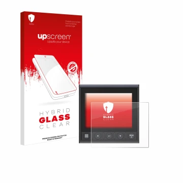 Face avant d’un emballage produit avec le logo de la marque upscreen. À côté, l’appareil B&G Triton 2 est représenté avec la p