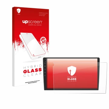 Face avant d’un emballage produit avec le logo de la marque upscreen. À côté, l’appareil Eonon ua12s plus-6g est représenté av