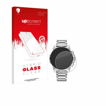 Face avant d’un emballage produit avec le logo de la marque upscreen. À côté, l’appareil Tommy Hilfiger 1791788 est représenté