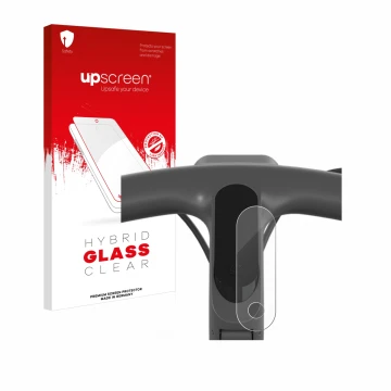 Face avant d’un emballage produit avec le logo de la marque upscreen. À côté, l’appareil Egret Ey 1 est représenté avec la pro