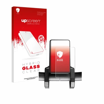 Face avant d’un emballage produit avec le logo de la marque upscreen. À côté, l’appareil Joyor S10-S V1 est représenté avec la