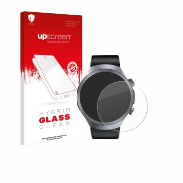 Face avant d’un emballage produit avec le logo de la marque upscreen. À côté, l’appareil Knauermann Pro 3 Plus 2025 est représ