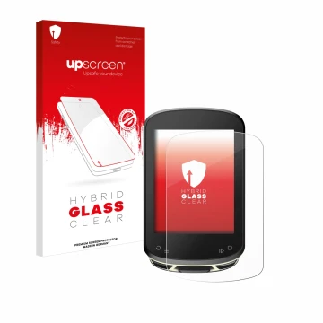 Face avant d’un emballage produit avec le logo de la marque upscreen. À côté, l’appareil Magene C506 SE est représenté avec la