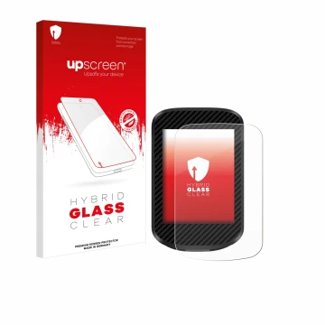 Face avant d’un emballage produit avec le logo de la marque upscreen. À côté, l’appareil igpsport BSC300T est représenté avec 