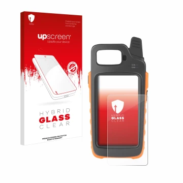 Face avant d’un emballage produit avec le logo de la marque upscreen. À côté, l’appareil Xhorse Key Tool Max Pro est représent