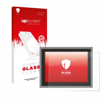 Face avant d’un emballage produit avec le logo de la marque upscreen. À côté, l’appareil Megger MFT-X1 est représenté avec la 