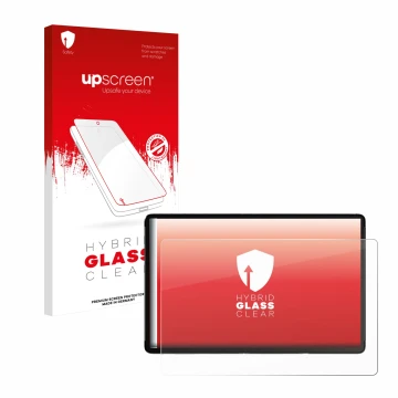 Face avant d’un emballage produit avec le logo de la marque upscreen. À côté, l’appareil YoloLiv YoloBox Extreme est représent