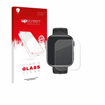 Face avant d’un emballage produit avec le logo de la marque upscreen. À côté, l’appareil Lgnitek MT500 1.97