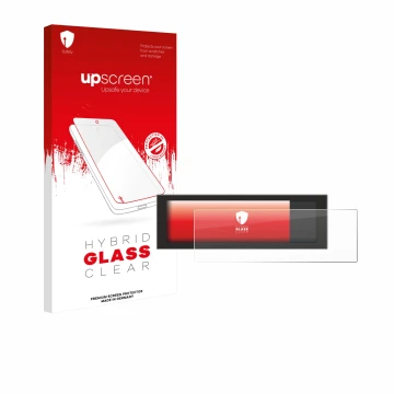 Face avant d’un emballage produit avec le logo de la marque upscreen. À côté, l’appareil EcoFlow DELTA 3 Plus est représenté a