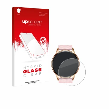 Face avant d’un emballage produit avec le logo de la marque upscreen. À côté, l’appareil Maoo VT.11 est représenté avec la pro