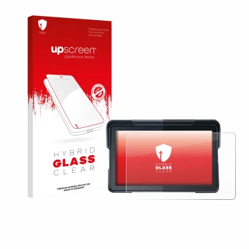 Face avant d’un emballage produit avec le logo de la marque upscreen. À côté, l’appareil Lamtto RC19 7